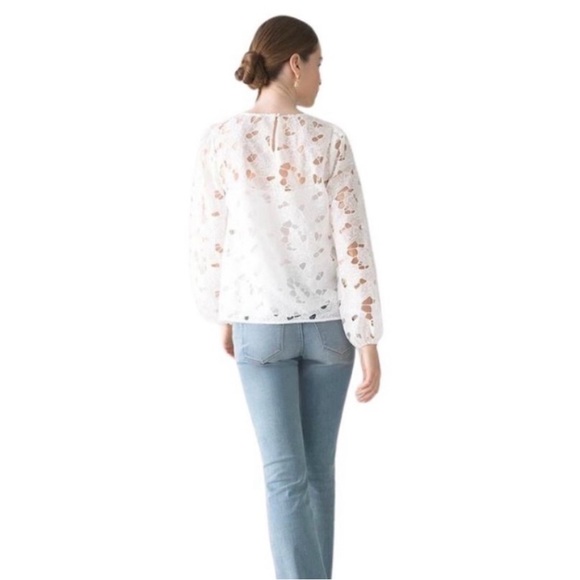 NWT White House Black Market Butterfly Top, size 2 - Picture 4 of 9